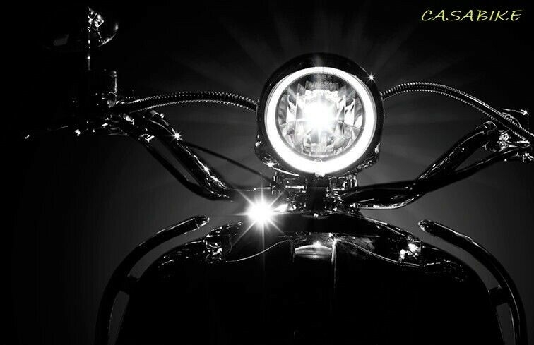 Motorrad Elektrische ROLLER Super Helle LED Scheinwerfer Geändert