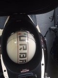 Casabike Motorroller 50 ccm, mit Euro 4  45km/h in schwarz + Gratis  Bremsscheibenschloss mit Alarmanlge  im Wert von 27,90 Euro