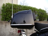 Topcase Koffer in schwarz für Retro Roller Flex Tech Retro